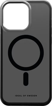 iDeal iPhone 15 Pro Max símahulstur - MagSafe Glært Tinted Svart 