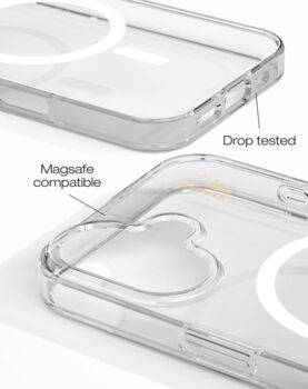 iDeal iPhone 16 MagSafe símahulstur - Glært