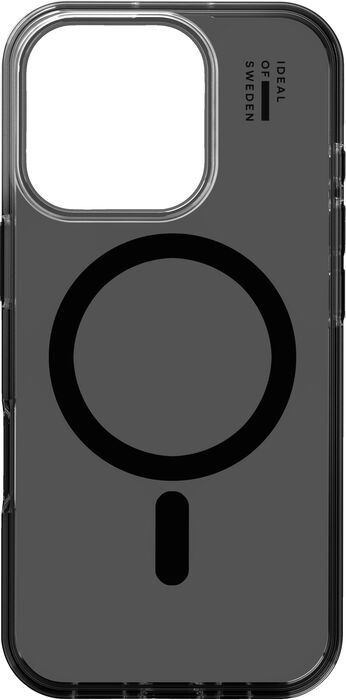 iDeal iPhone 16 Pro MagSafe símahulstur - Glært Tinted Svart