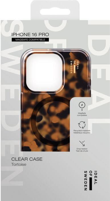 iDeal iPhone 16 Pro MagSafe símahulstur - Tortoise
