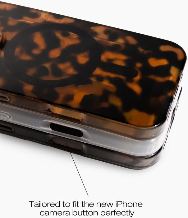 iDeal iPhone 16 Plus símahulstur - MagSafe Glært/Svart
