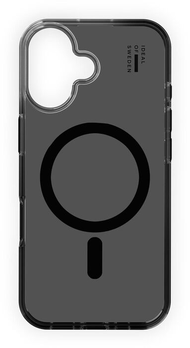 iDeal iPhone 16 Plus símahulstur - MagSafe Glært/Svart