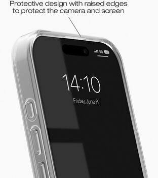 iDeal iPhone 16 Pro Max MagSafe símahulstur - Glært