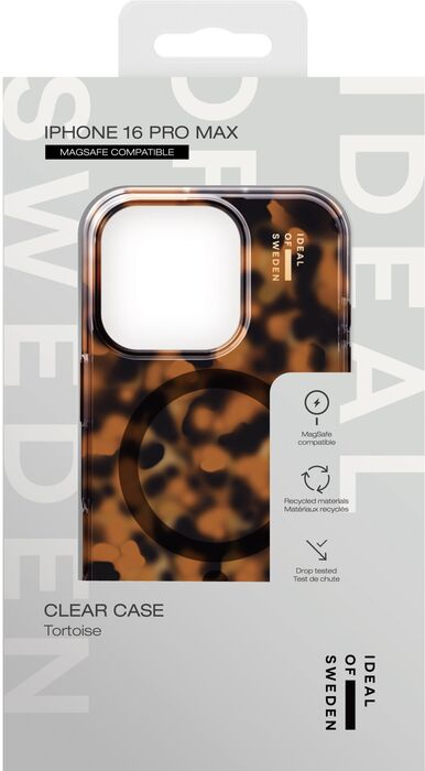 iDeal iPhone 16 Pro Max MagSafe símahulstur - Tortoise