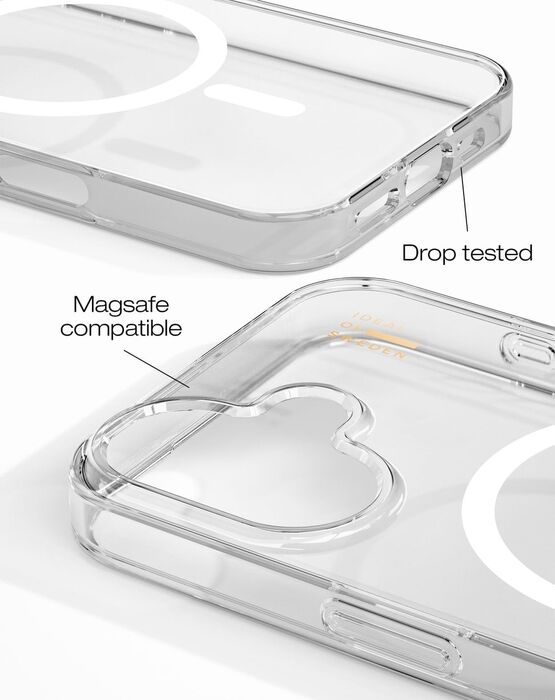 iDeal iPhone 17 MagSafe símahulstur - Glært