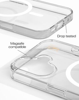 iDeal iPhone 17 MagSafe símahulstur - Glært