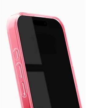 iDeal iPhone 17 MagSafe símahulstur - Glært/Rautt