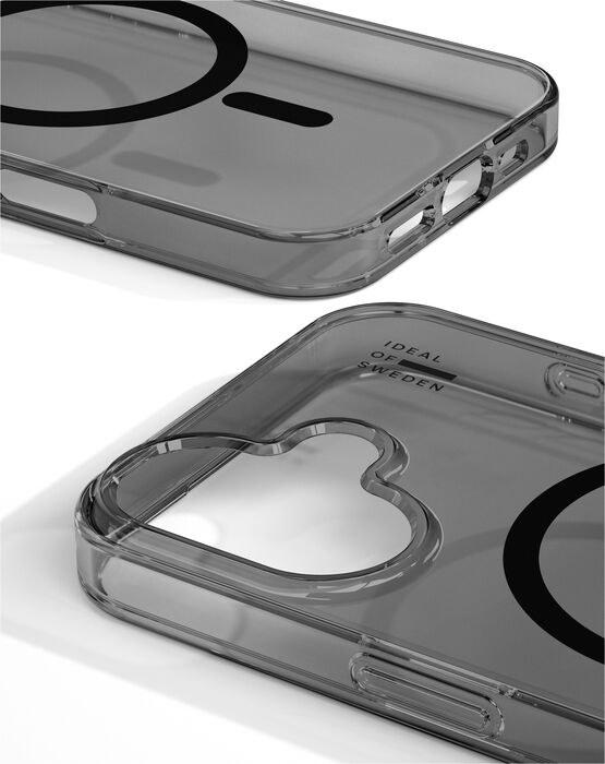 iDeal iPhone 17 Pro MagSafe símahulstur - Glært/Svart