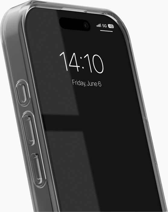 iDeal iPhone 17 Pro MagSafe símahulstur - Glært/Svart