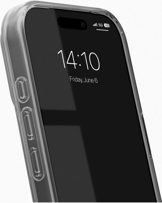 iDeal iPhone 17 Pro Max MagSafe símahulstur - Glært/Svart