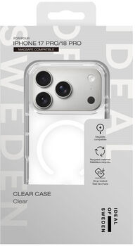 iDeal iPhone 18/17 Pro MagSafe símahulstur - Glært