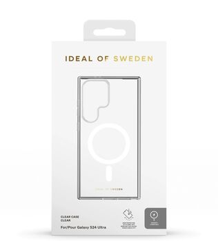 iDeal Samsung Galaxy S24 Ultra símahulstur - Magsafe Glært