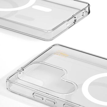 iDeal Samsung Galaxy S25 Ultra símahulstur - Magsafe Glært