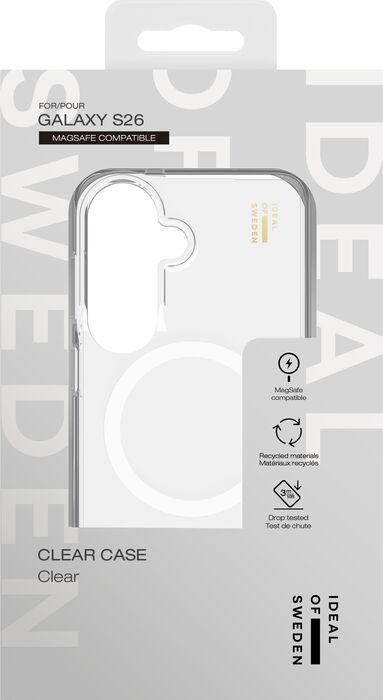 iDeal Samsung Galaxy S26 Símahulstur - Glært