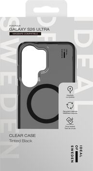 iDeal Samsung Galaxy S26 Ultra Símahulstur - Svart/Glært