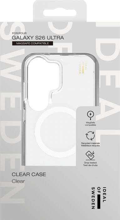 iDeal Samsung Galaxy S26 Ultra Símahulstur - Glært