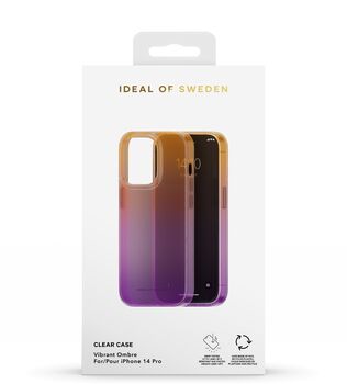 iDeal iPhone 14 Pro glært símahulstur - Vibrant Ombre 