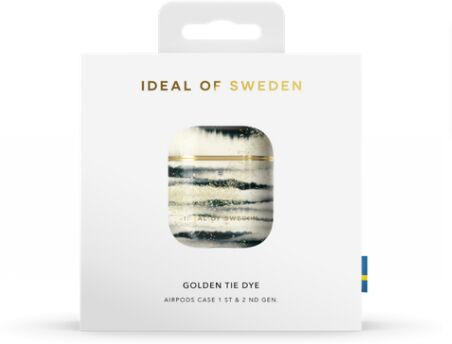 iDeal of Sweden Airpods 1/2 hulstur - Golden Tie Dye