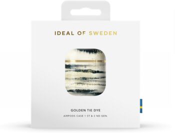 iDeal of Sweden Airpods 1/2 hulstur - Golden Tie Dye