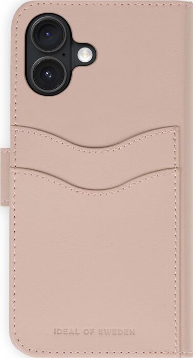 iDeal iPhone 16 Wallet+ símaveski - Bleikt