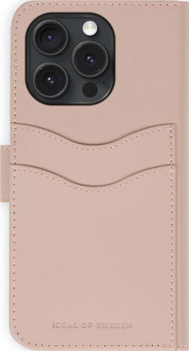 iDeal iPhone 16 Pro Wallet+ símaveski - Bleikt