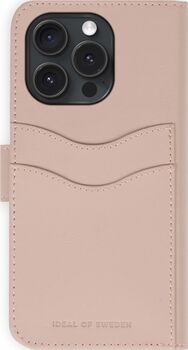 iDeal iPhone 16 Pro Wallet+ símaveski - Bleikt