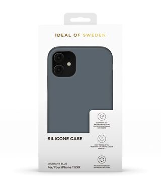 iDeal iPhone 11/XR símahulstur - Midnight Blue 