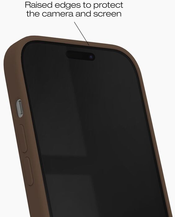iDeal iPhone 17e/16e/15/14/13 MagSafe símahulstur - Brúnt
