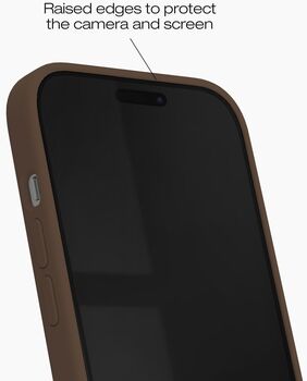iDeal iPhone 17e/16e/15/14/13 MagSafe símahulstur - Brúnt