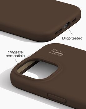 iDeal iPhone 17e/16e/15/14/13 MagSafe símahulstur - Brúnt