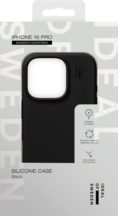 iDeal iPhone 16 Pro MagSafe símahulstur - Svart