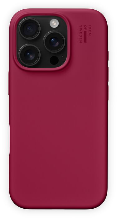 iDeal iPhone 16 Pro MagSafe símahulstur - Cranberry