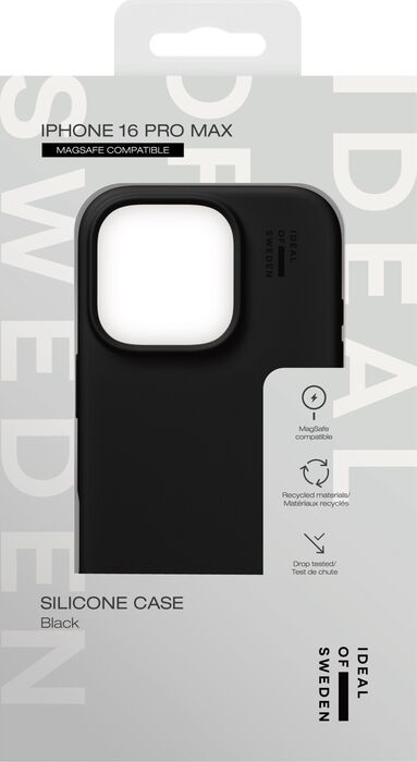 iDeal iPhone 16 Pro Max MagSafe símahulstur - Svart