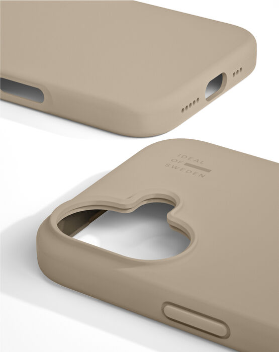 iDeal iPhone 17 Magsafe símahulstur - Ljósbrúnt
