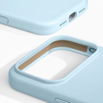 iDeal iPhone 17 Pro Max MagSafe símahulstur - Ljósblátt