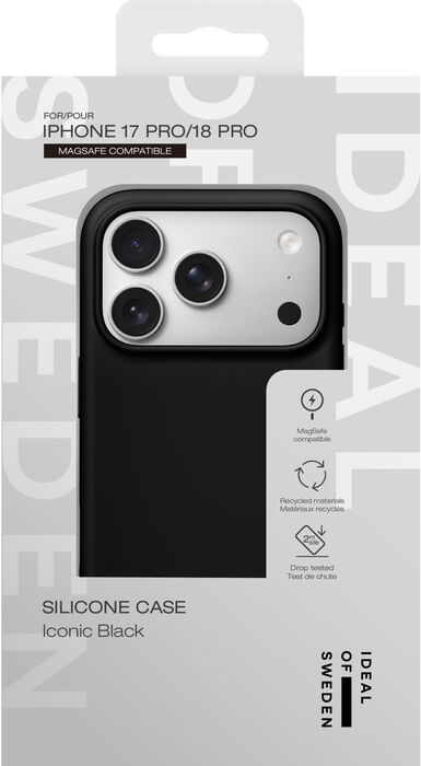 iDeal iPhone 18/17 Pro MagSafe símahulstur - Svart