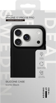 iDeal iPhone 18/17 Pro MagSafe símahulstur - Svart