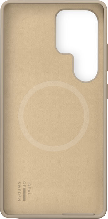 iDeal Samsung Galaxy s25 Ultra Símahulstur - Sílíkon Beige
