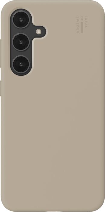 iDeal Samsung Galaxy S24/S25 símahulstur - Magsafe Sílíkon Beige
