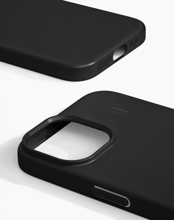 iDeal Slim iPhone 17e/16e/15/14/13 MagSafe símahulstur - Svart