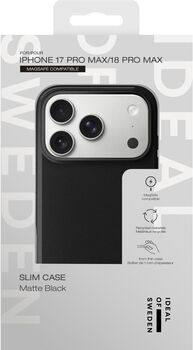 iDeal Slim iPhone 18/17 Pro Max MagSafe símahulstur - Svart