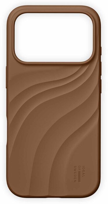 iDeal Soft Swirl iPhone 18/17 Pro MagSafe símahulstur - Brúnt