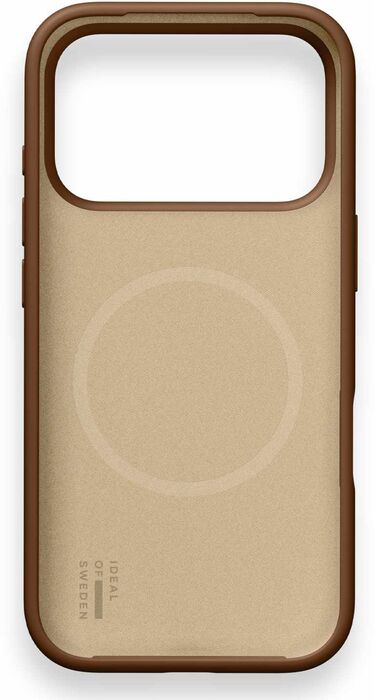 iDeal Soft Swirl iPhone 18/17 Pro MagSafe símahulstur - Brúnt