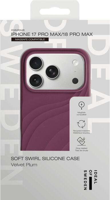 iDeal iPhone 18/17 Pro Max MagSafe Velvet símahulstur - Fjólublátt