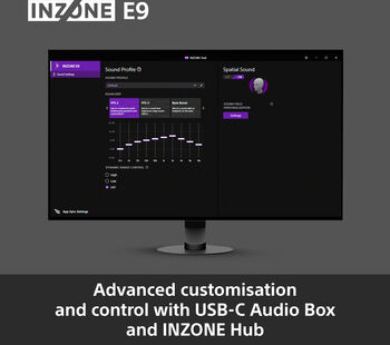 Sony Inzone E9 leikjaheyrnartól - Svört
