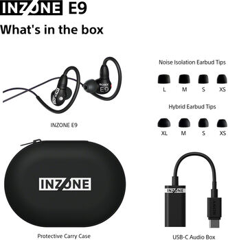 Sony Inzone E9 leikjaheyrnartól - Svört