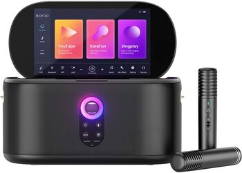 Ikarao Shell S1 karaókí hátalari - Svartur