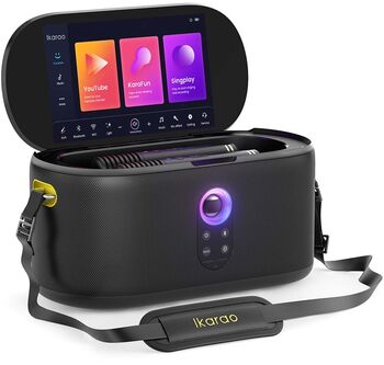 Ikarao Shell S1 karaókí hátalari - Svartur