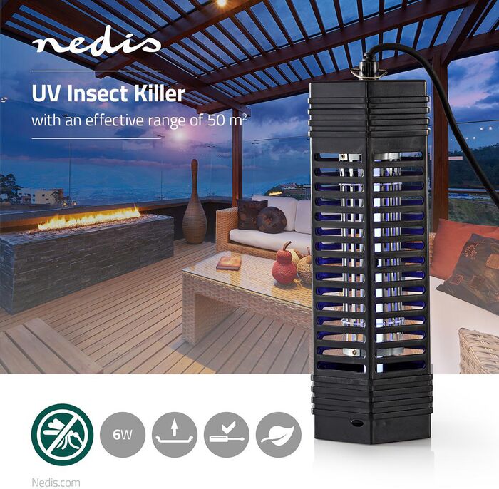 Nedis flugnabani - 6W