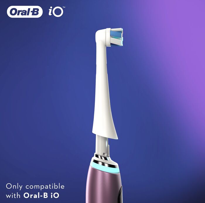 Oral-B iO Ultimate Clean tannburstahausar 2 stk - Hvítir